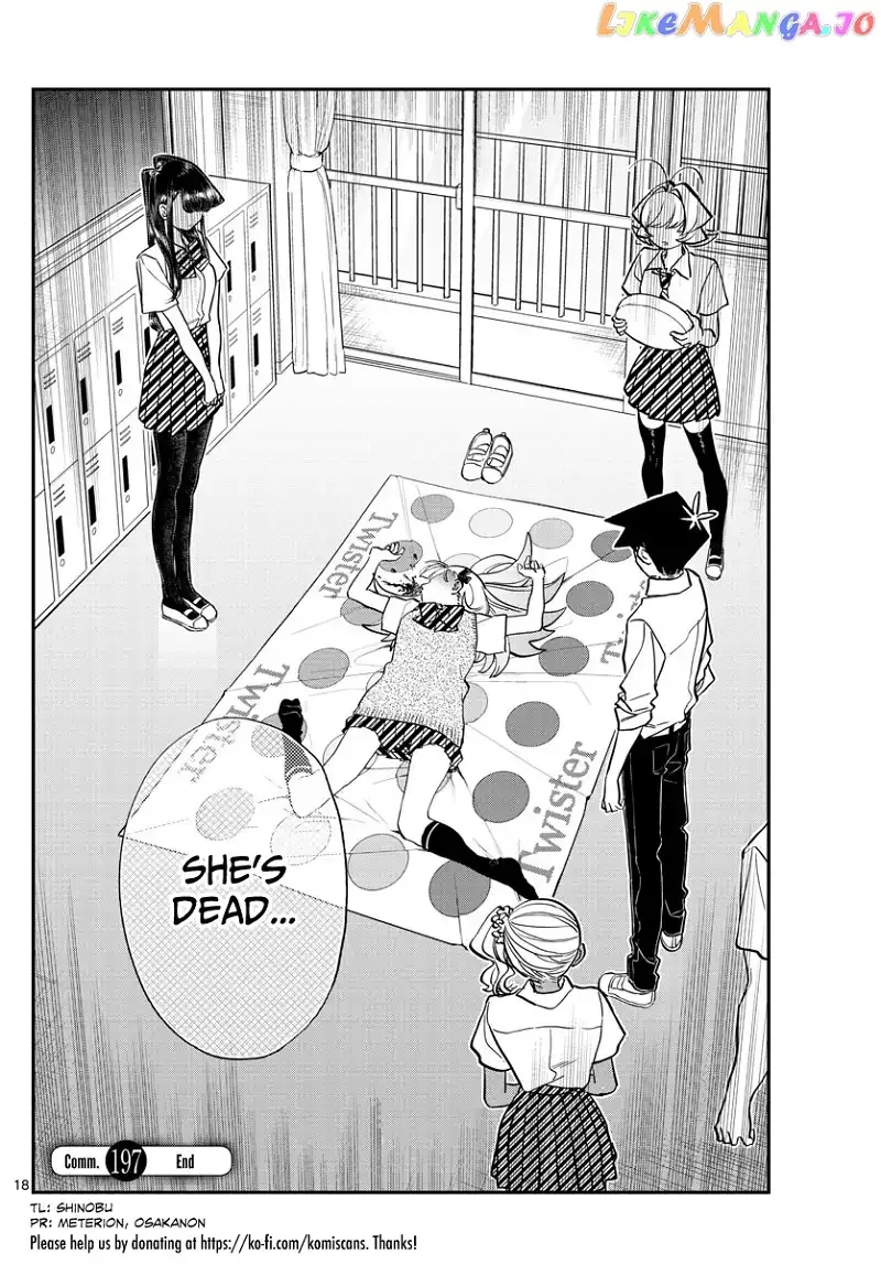 Komi-san wa Komyushou desu Chapter 197 page 5