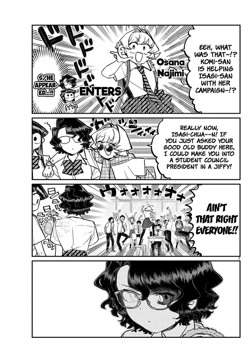 Komi-san wa Komyushou desu Chapter 199 page 7