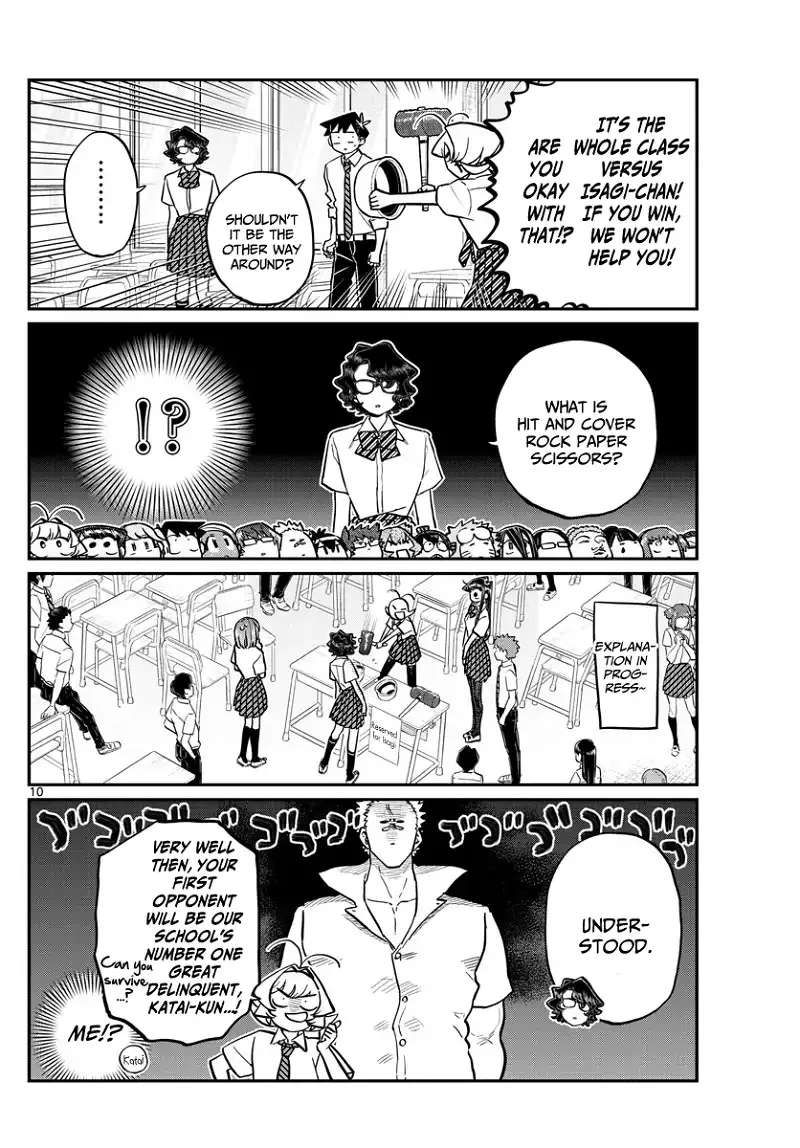 Komi-san wa Komyushou desu Chapter 199 page 10
