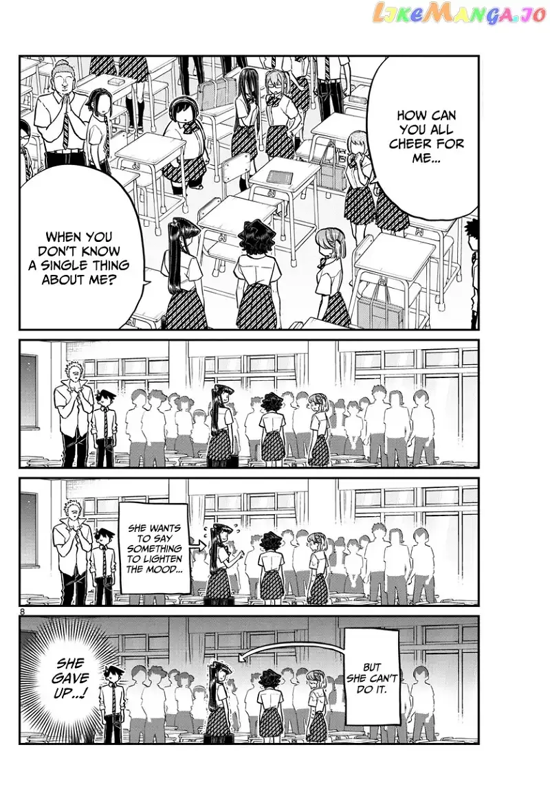 Komi-san wa Komyushou desu Chapter 199 page 8
