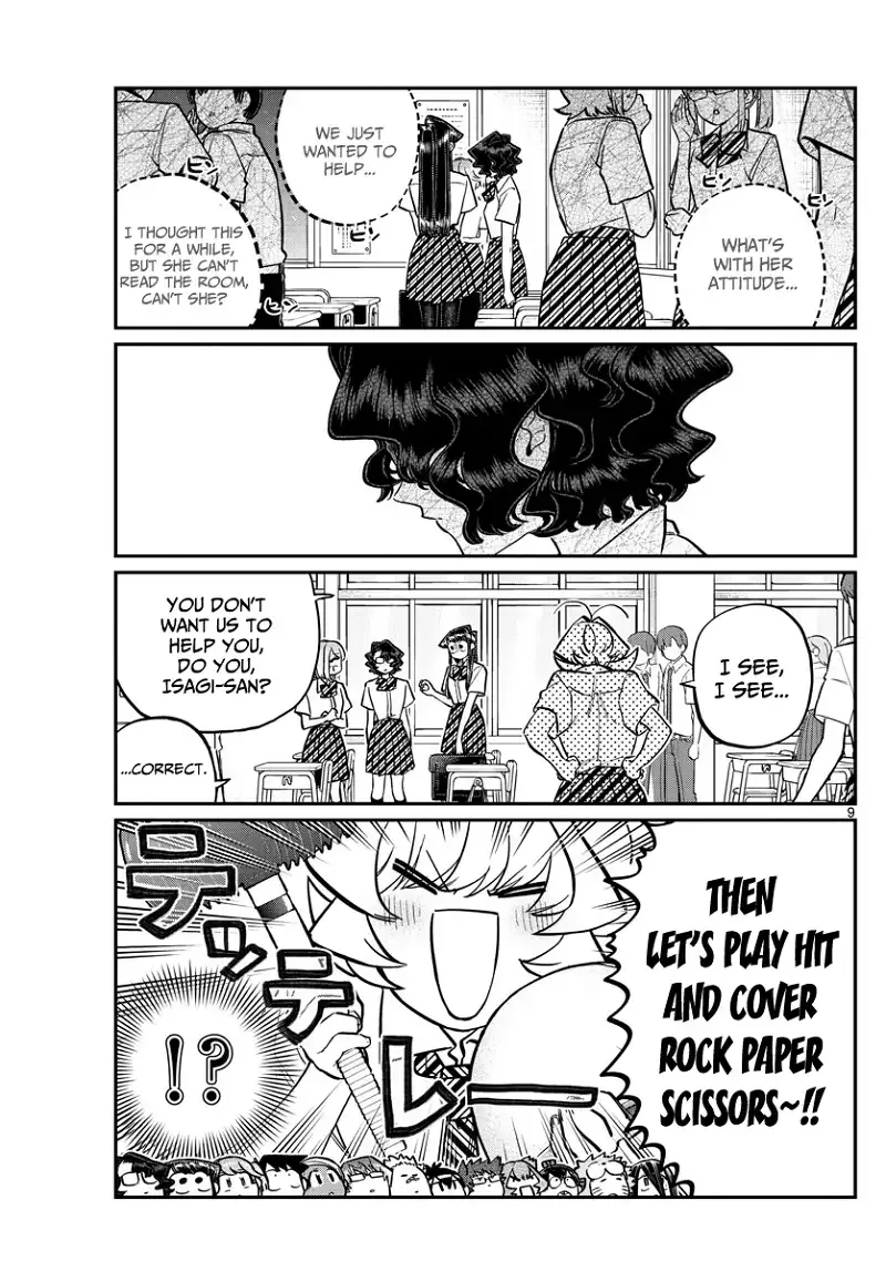 Komi-san wa Komyushou desu Chapter 199 page 9