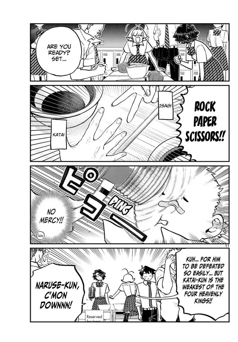 Komi-san wa Komyushou desu Chapter 199 page 11