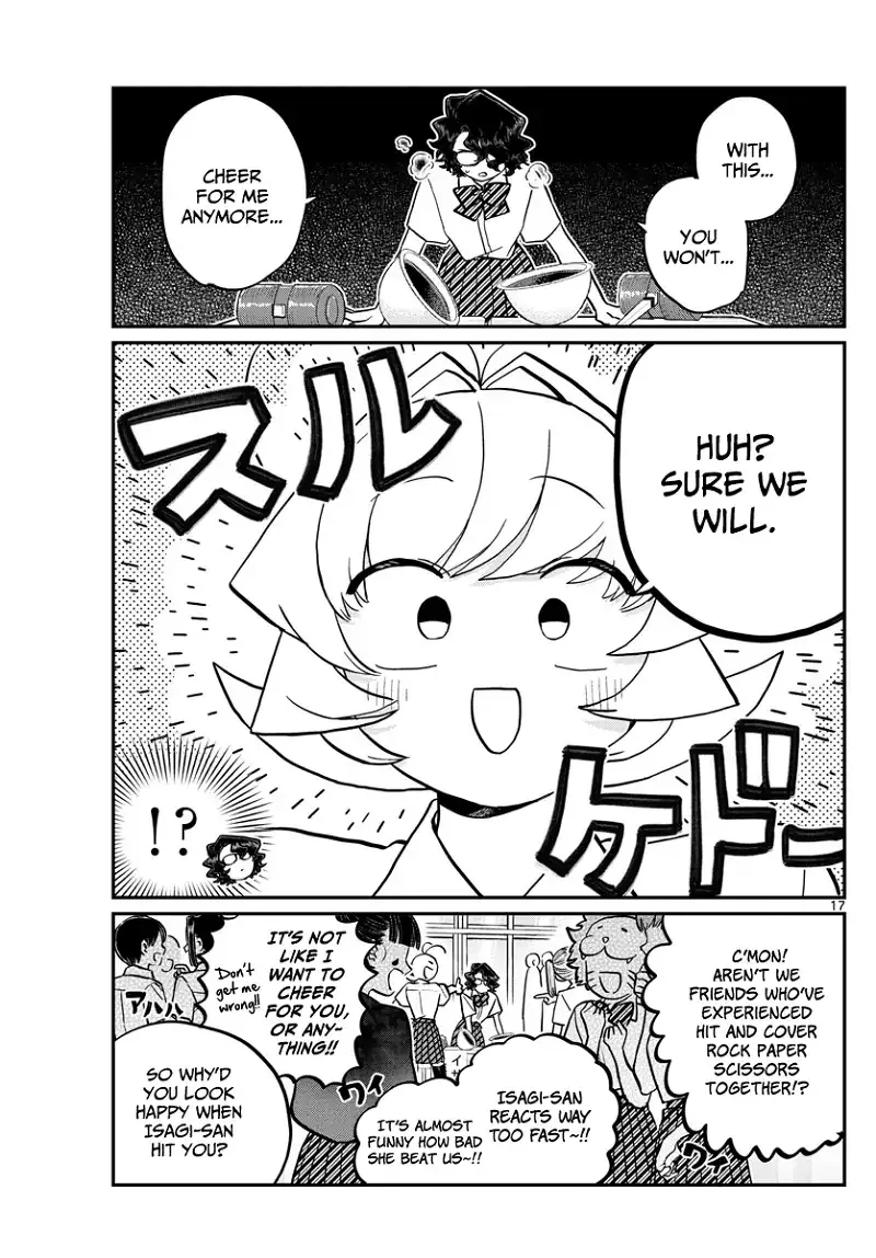 Komi-san wa Komyushou desu Chapter 199 page 17