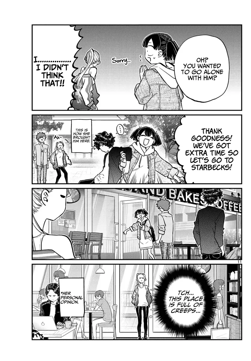 Komi-san wa Komyushou desu Chapter 198 page 11