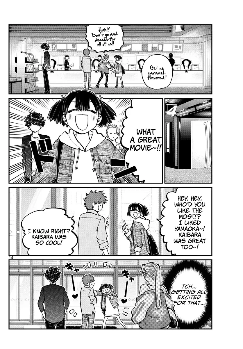 Komi-san wa Komyushou desu Chapter 198 page 14