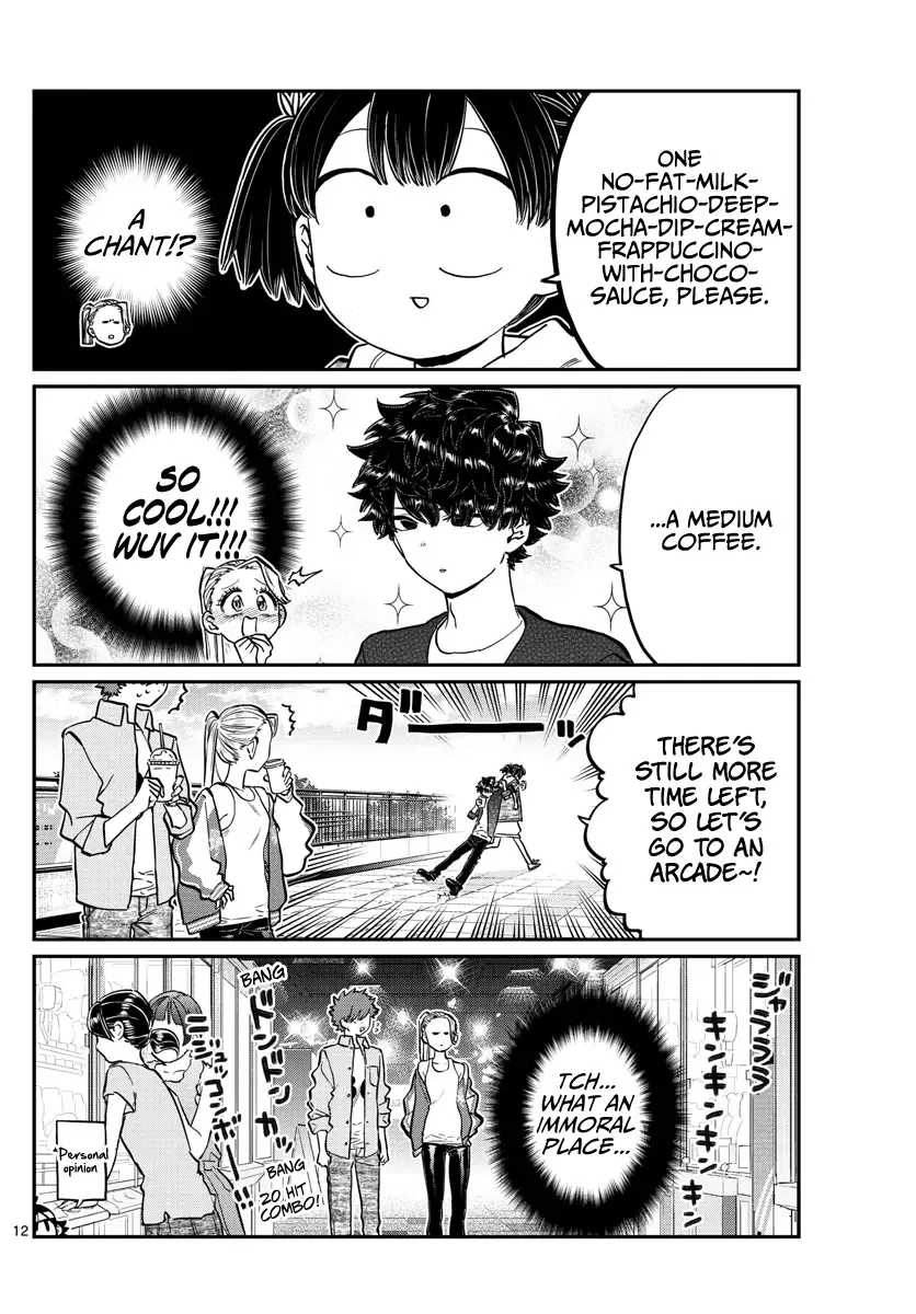 Komi-san wa Komyushou desu Chapter 198 page 12