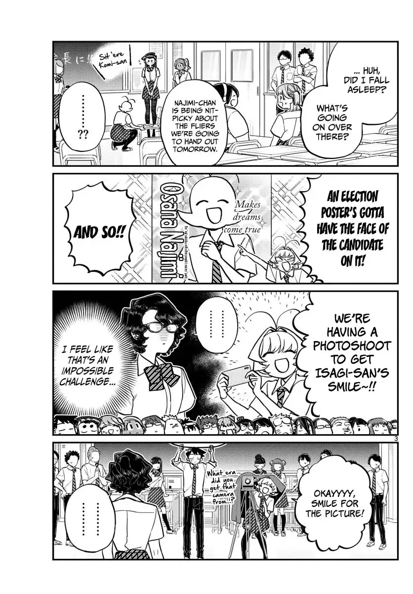 Komi-san wa Komyushou desu Chapter 201 page 4