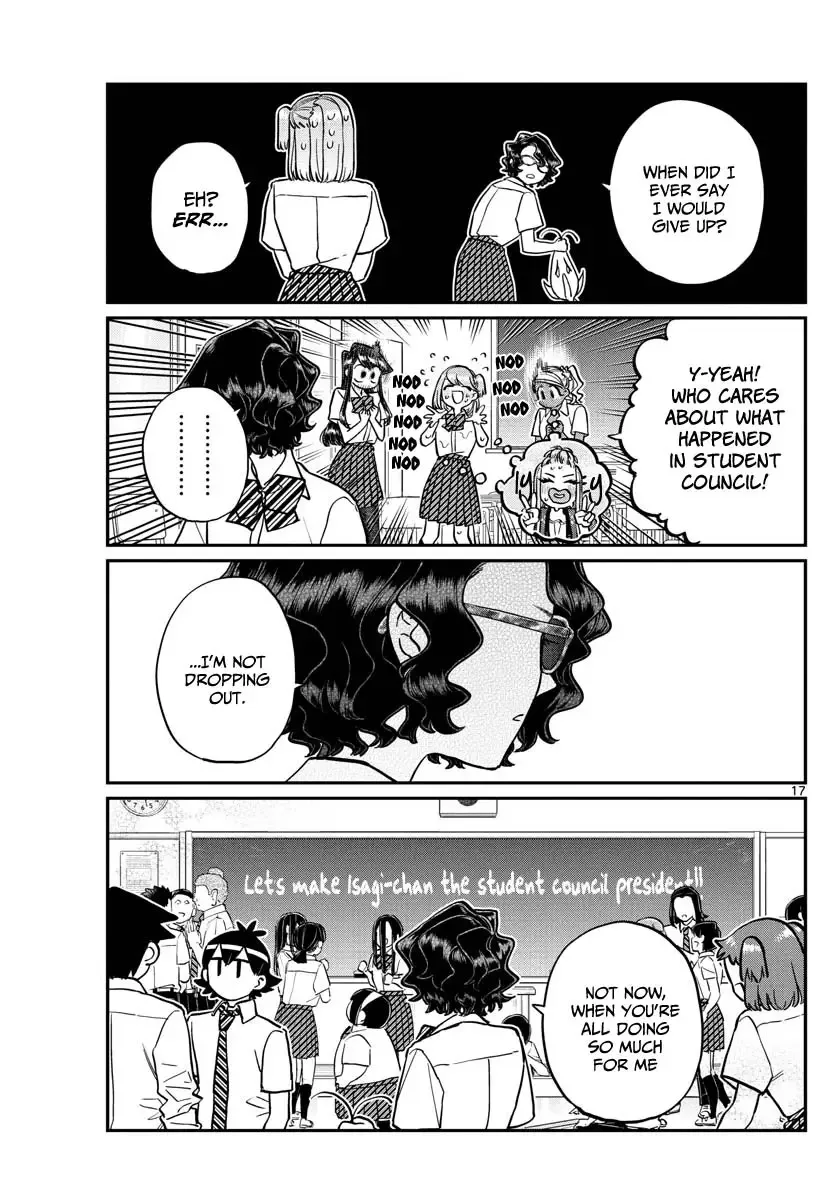 Komi-san wa Komyushou desu Chapter 201 page 18