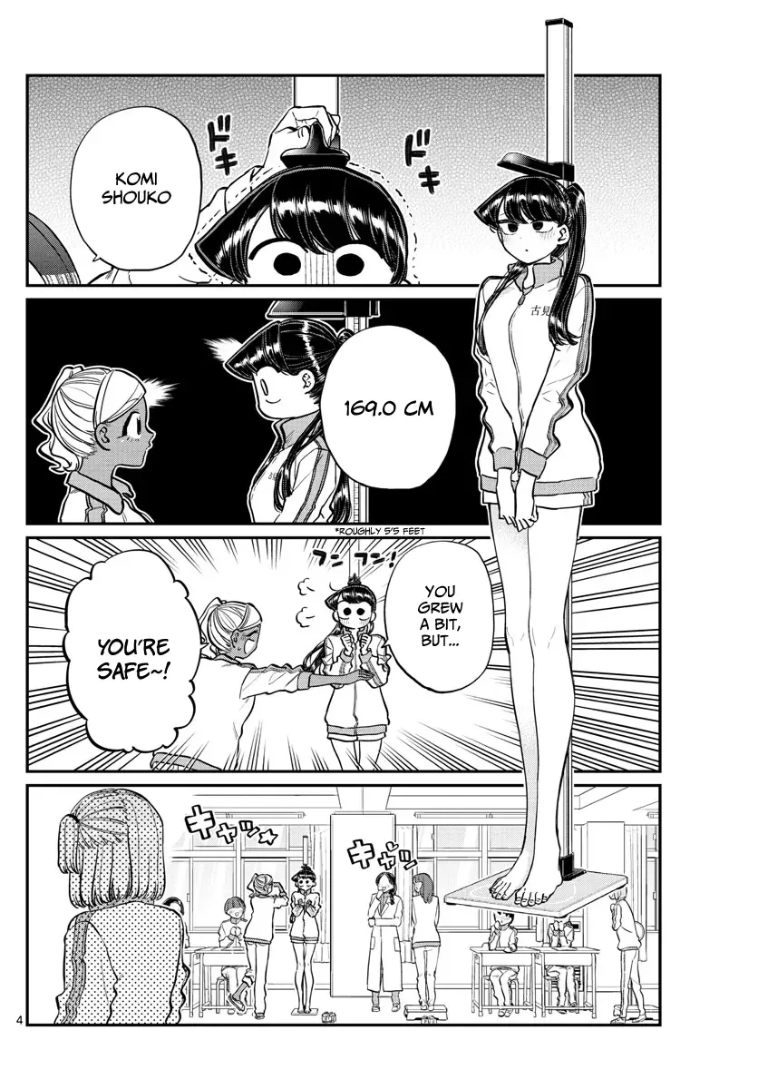 Komi-san wa Komyushou desu Chapter 204 page 4