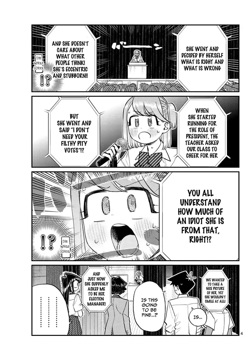 Komi-san wa Komyushou desu Chapter 203 page 4