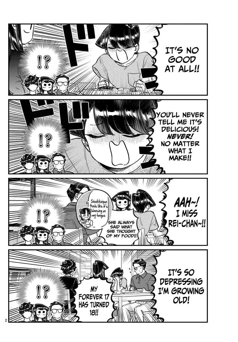 Komi-san wa Komyushou desu Chapter 207 page 2