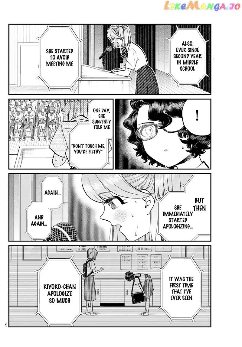 Komi-san wa Komyushou desu Chapter 203 page 5