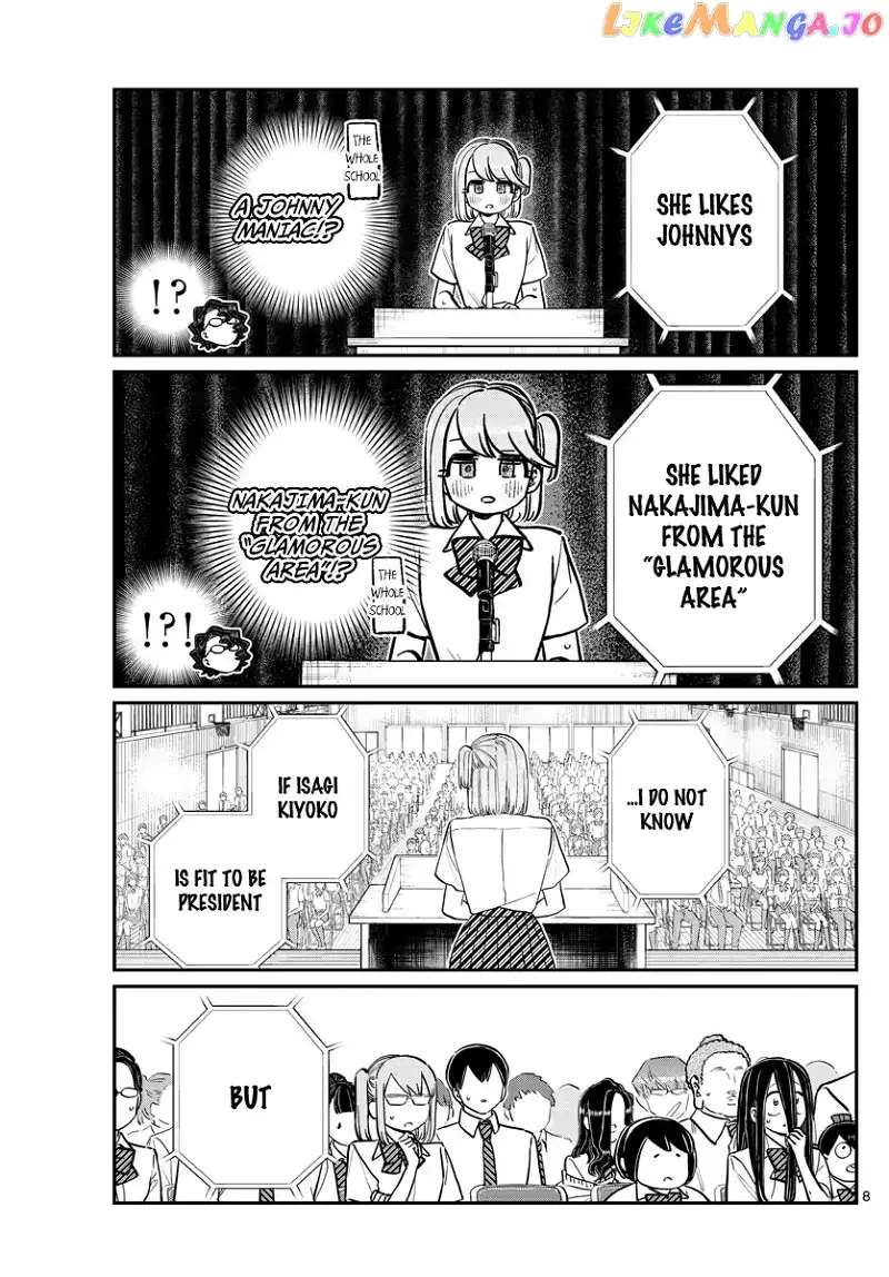 Komi-san wa Komyushou desu Chapter 203 page 8