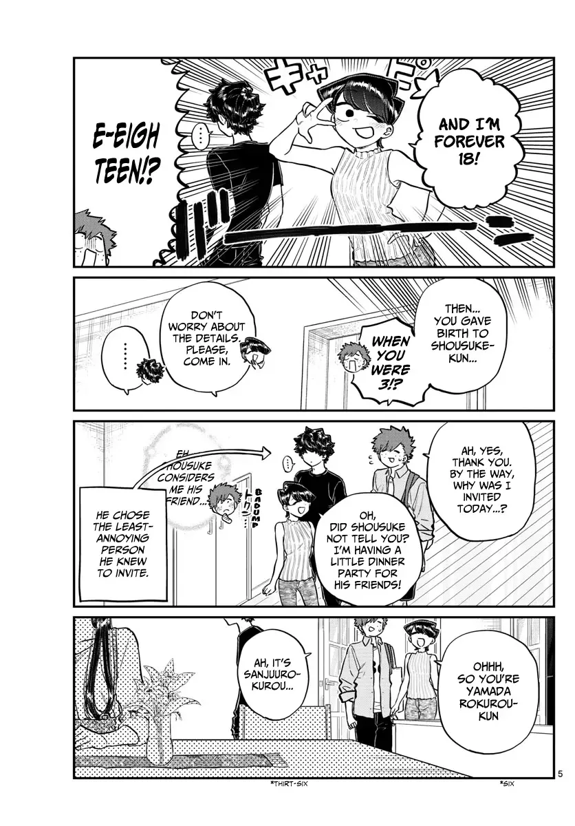 Komi-san wa Komyushou desu Chapter 207 page 5