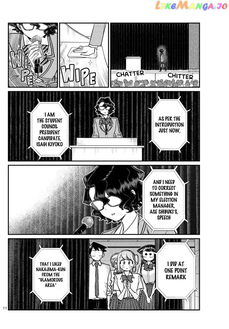 Komi-san wa Komyushou desu Chapter 203 page 11