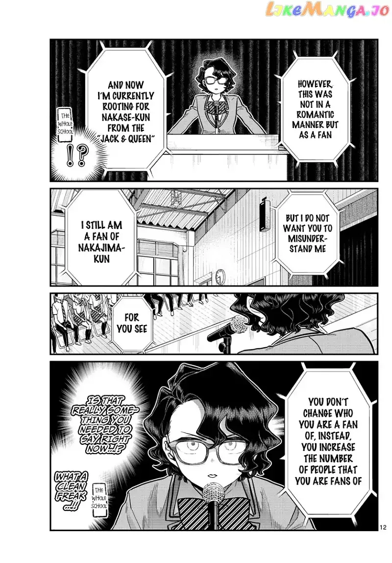 Komi-san wa Komyushou desu Chapter 203 page 12