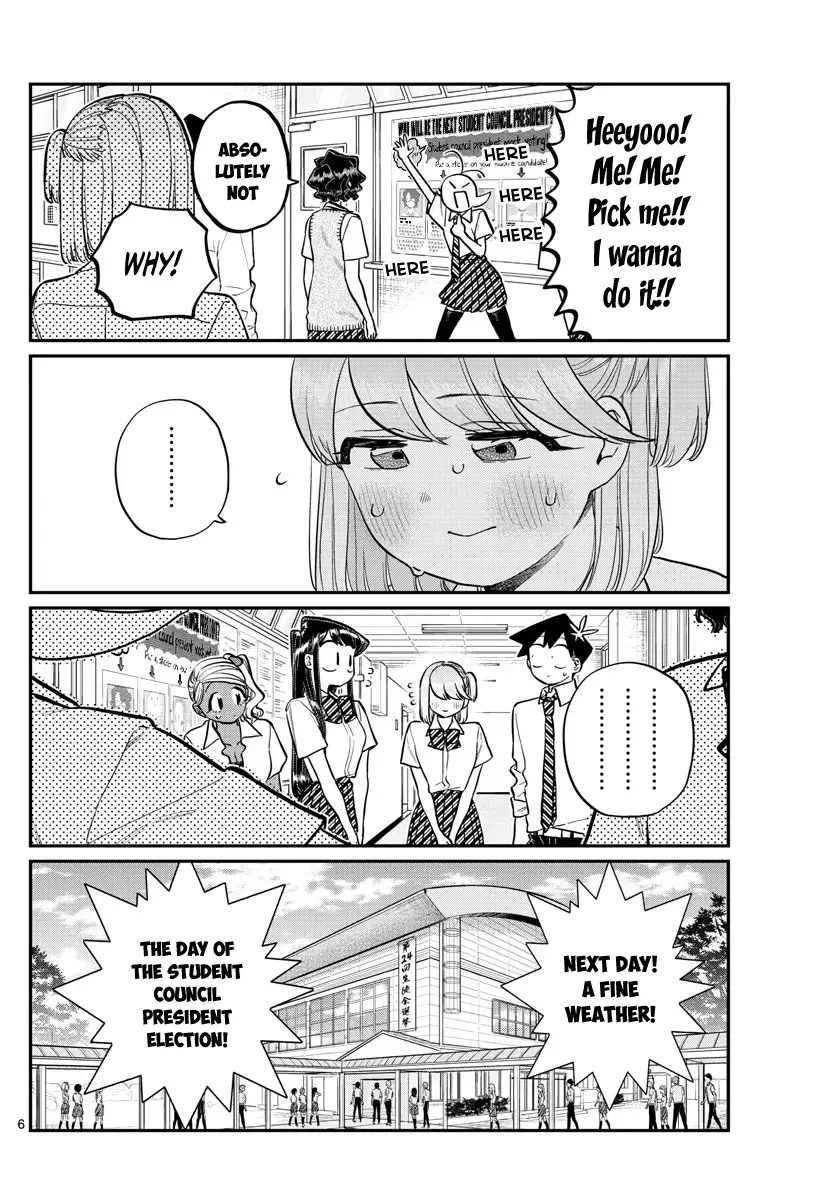 Komi-san wa Komyushou desu Chapter 202 page 7