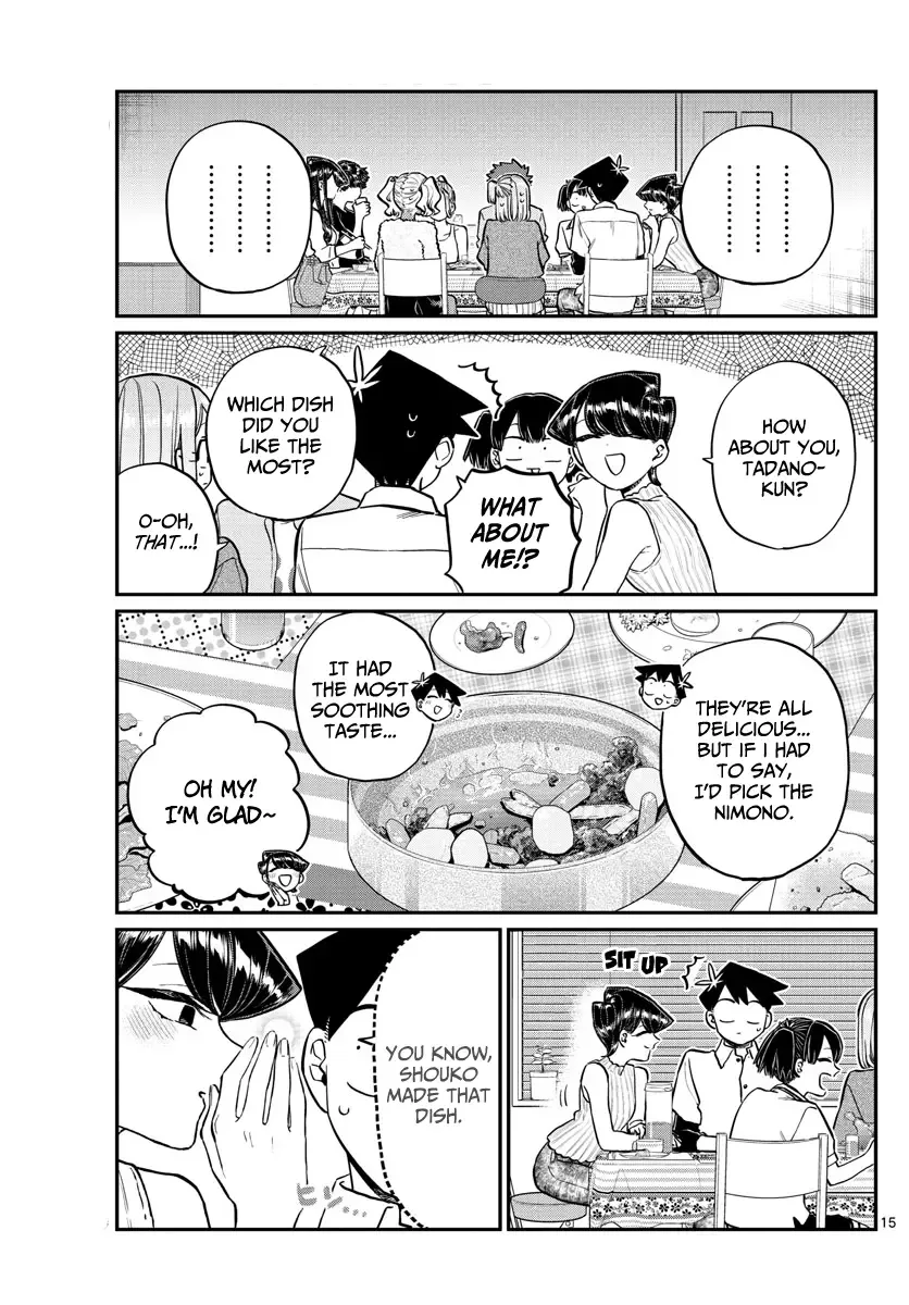 Komi-san wa Komyushou desu Chapter 207 page 15