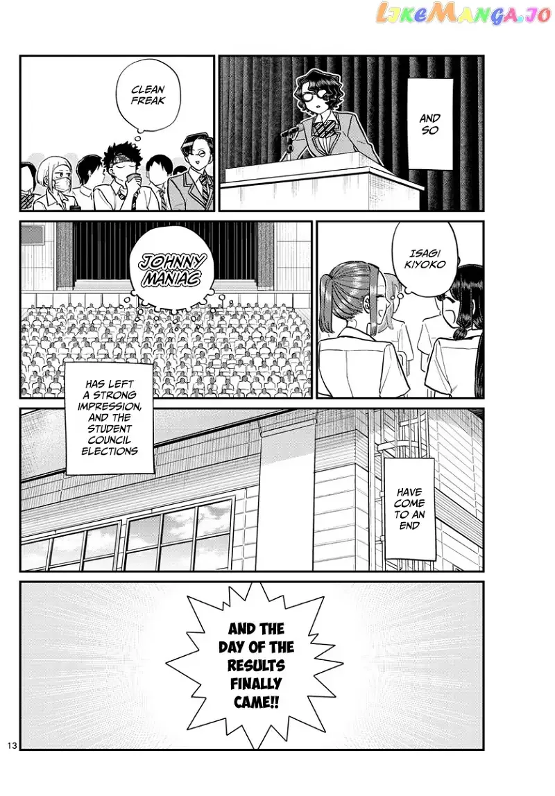 Komi-san wa Komyushou desu Chapter 203 page 13