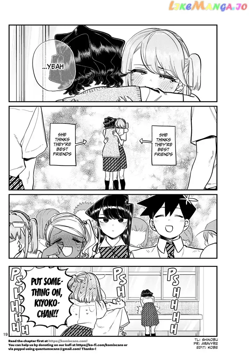Komi-san wa Komyushou desu Chapter 203 page 19