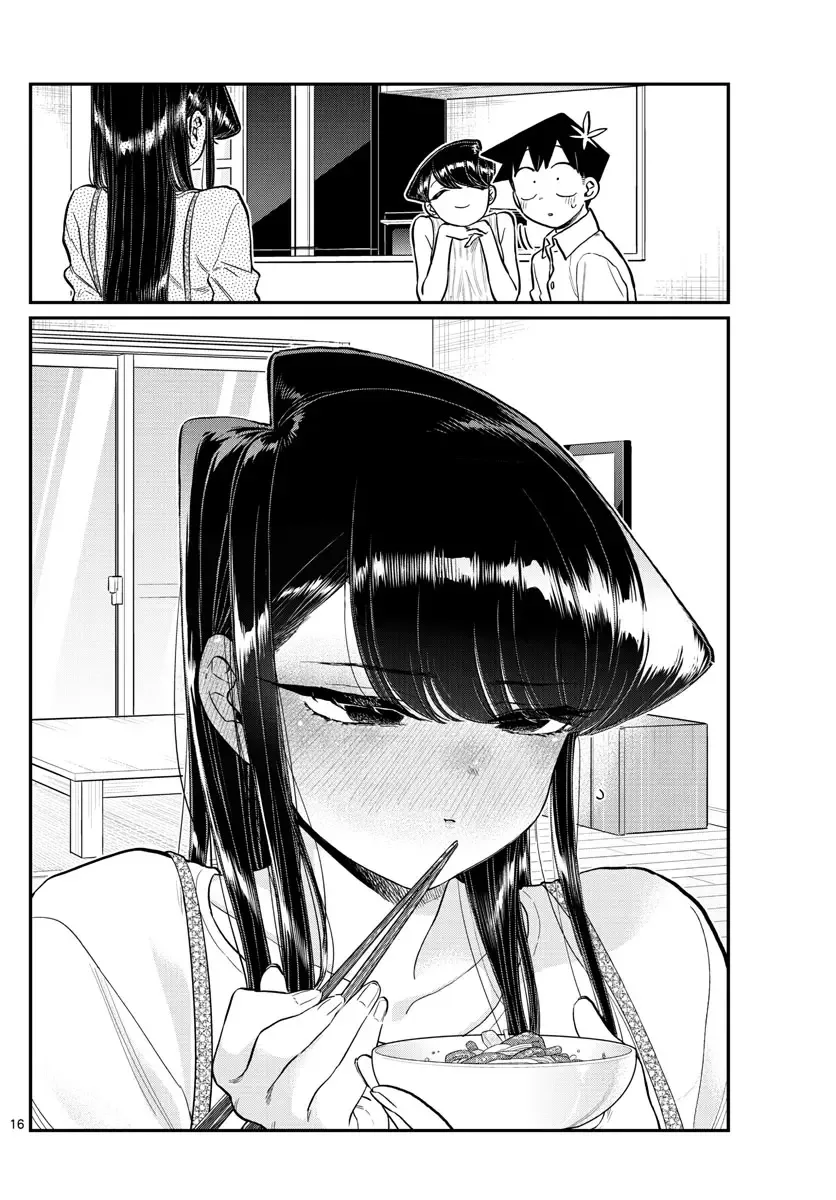 Komi-san wa Komyushou desu Chapter 207 page 16