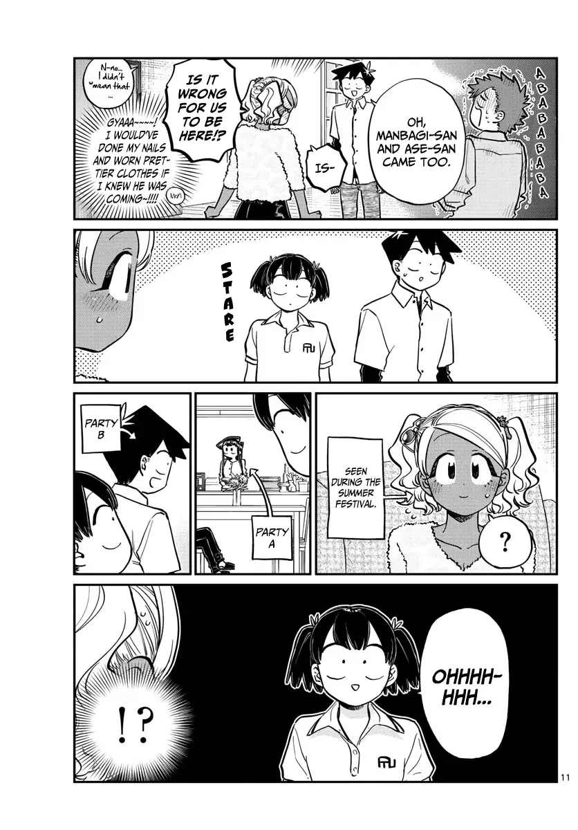 Komi-san wa Komyushou desu Chapter 207 page 11