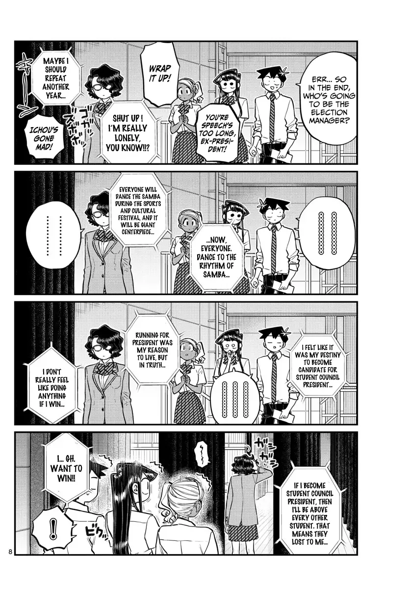 Komi-san wa Komyushou desu Chapter 202 page 9