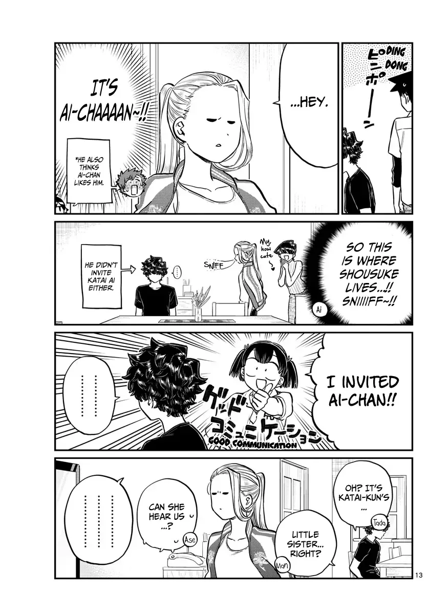 Komi-san wa Komyushou desu Chapter 207 page 13