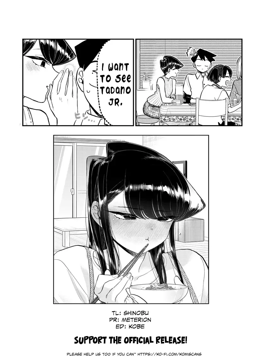 Komi-san wa Komyushou desu Chapter 207 page 19