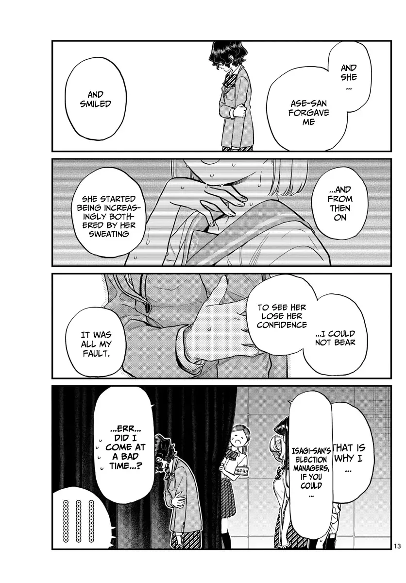 Komi-san wa Komyushou desu Chapter 202 page 14