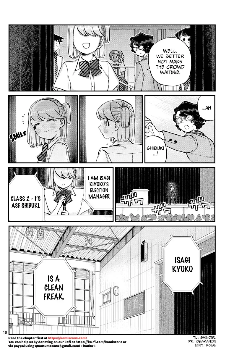 Komi-san wa Komyushou desu Chapter 202 page 19