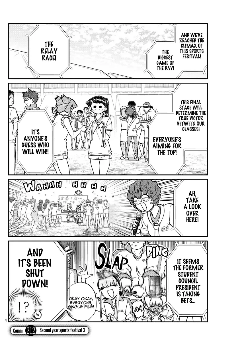 Komi-san wa Komyushou desu Chapter 212 page 1