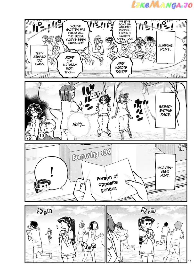 Komi-san wa Komyushou desu Chapter 209 page 7