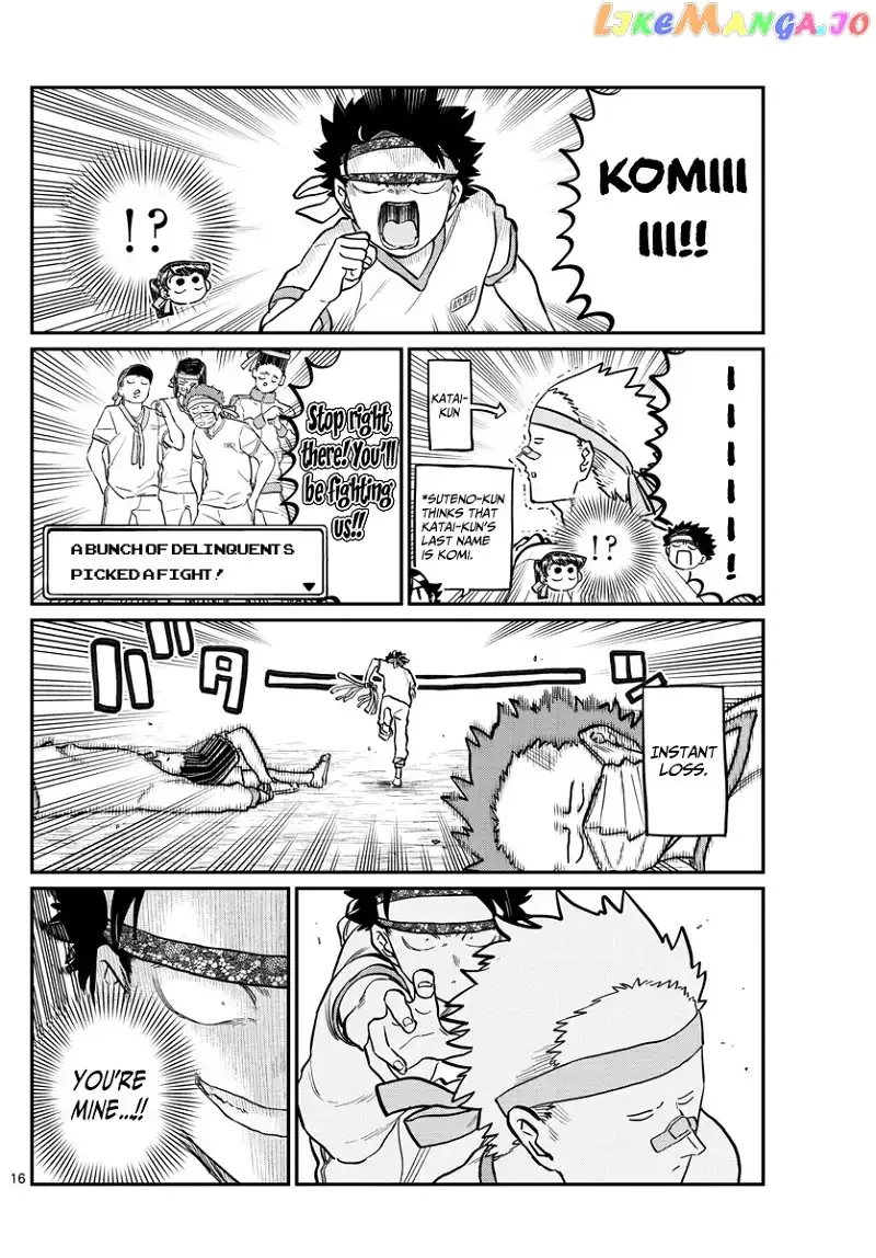 Komi-san wa Komyushou desu Chapter 209 page 12