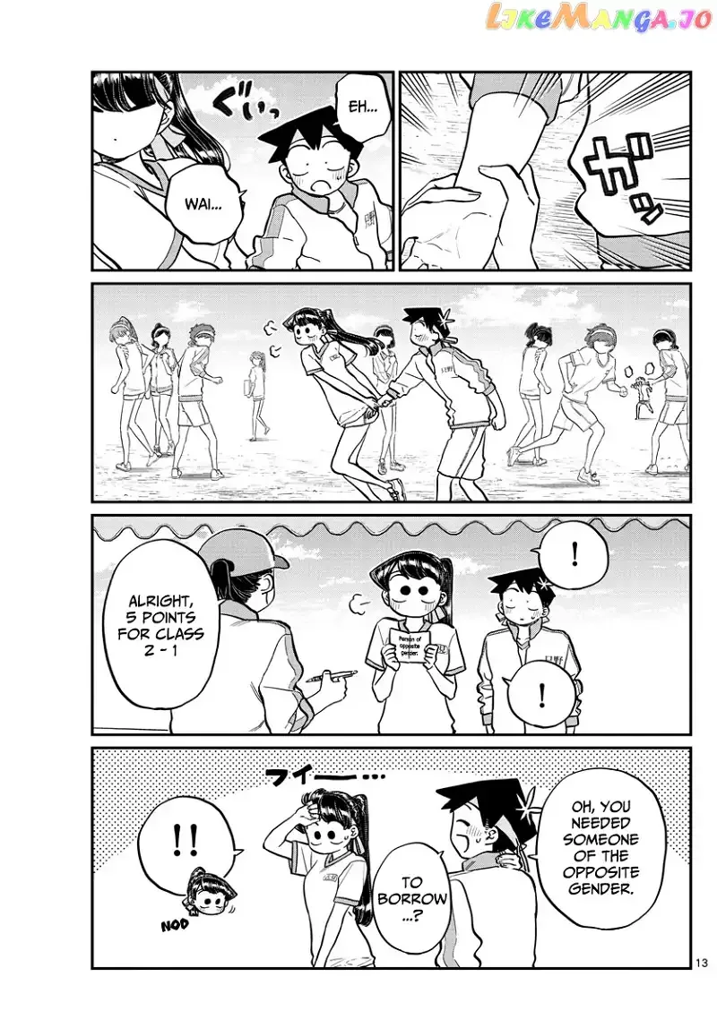 Komi-san wa Komyushou desu Chapter 209 page 9