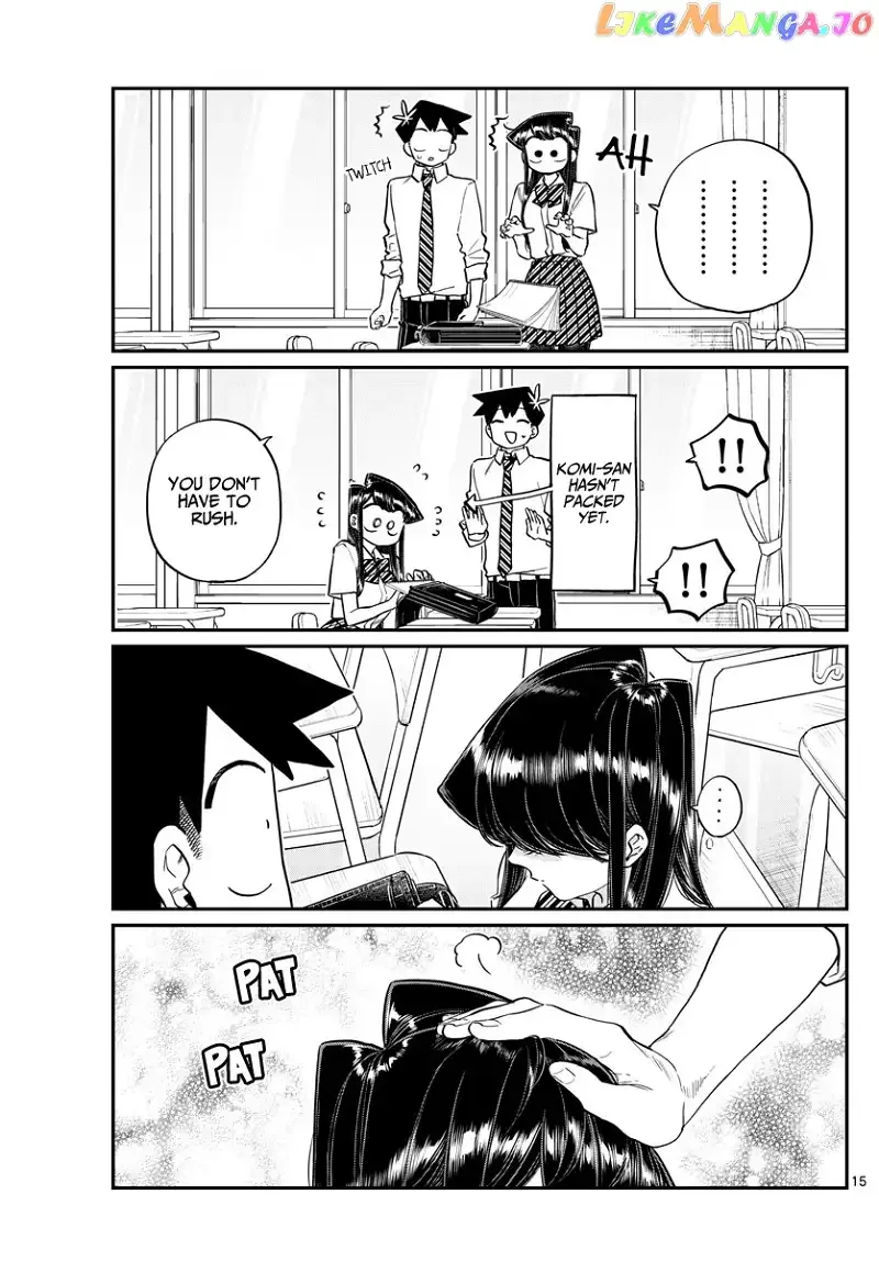 Komi-san wa Komyushou desu Chapter 213 page 3