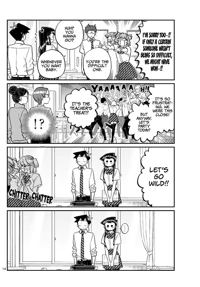 Komi-san wa Komyushou desu Chapter 213 page 2