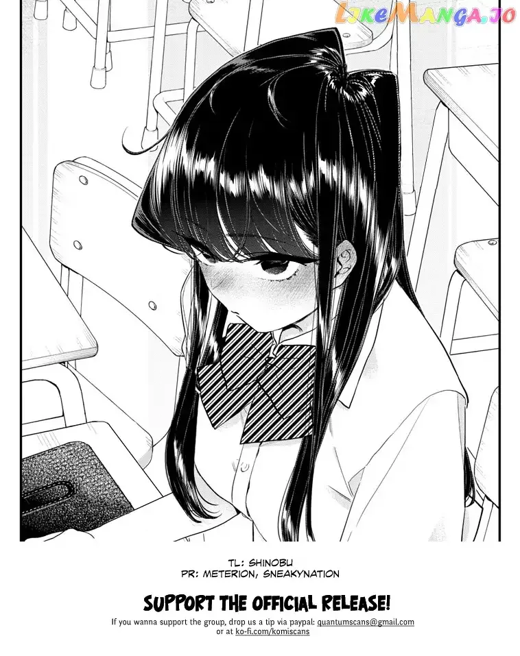 Komi-san wa Komyushou desu Chapter 213 page 7