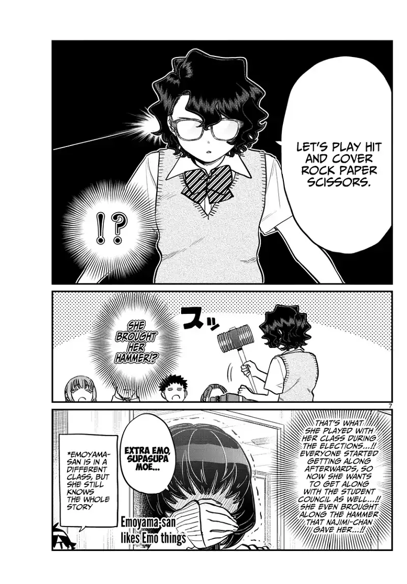 Komi-san wa Komyushou desu Chapter 216 page 7