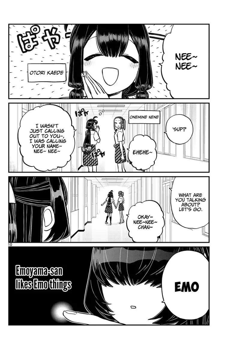 Komi-san wa Komyushou desu Chapter 216 page 10