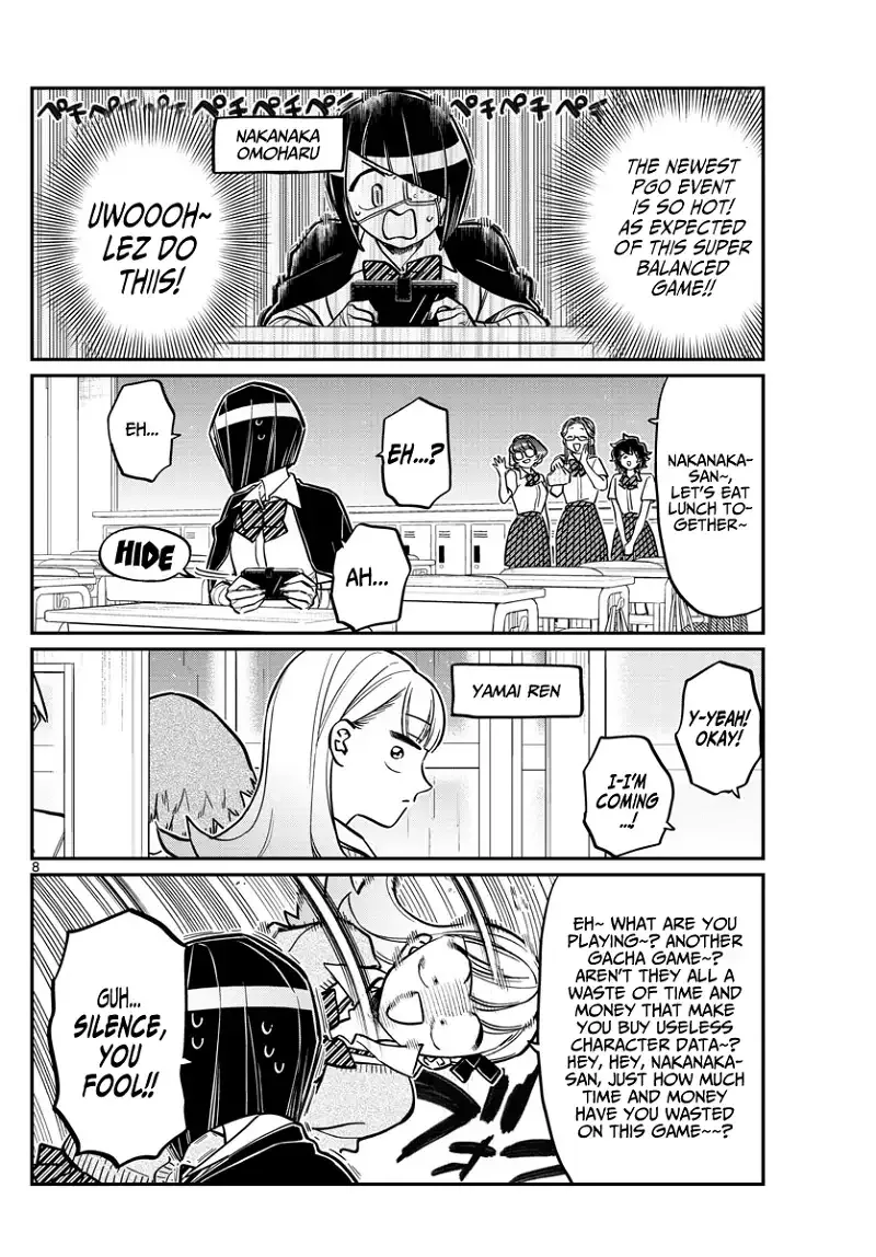 Komi-san wa Komyushou desu Chapter 216 page 8