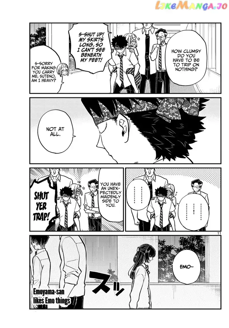 Komi-san wa Komyushou desu Chapter 216 page 11