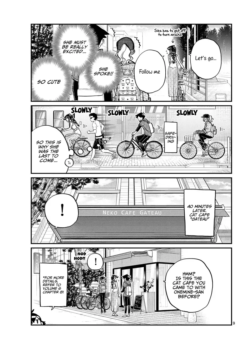 Komi-san wa Komyushou desu Chapter 214 page 10
