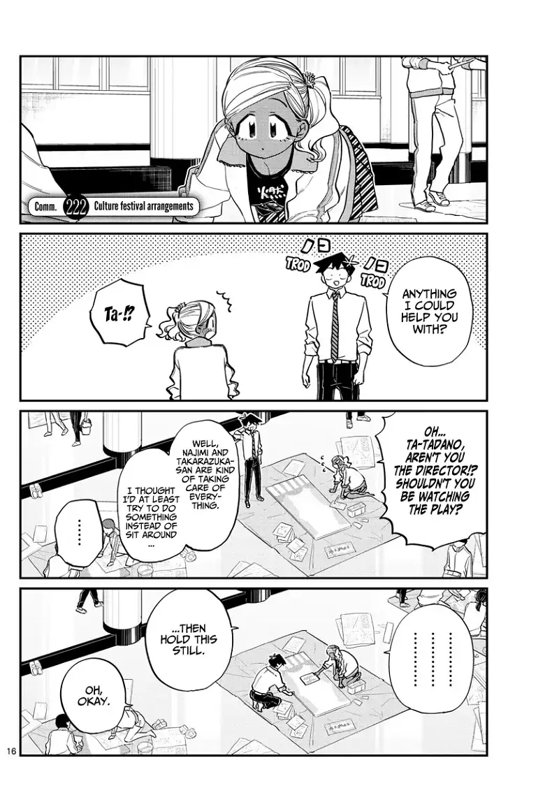 Komi-san wa Komyushou desu Chapter 222 page 1