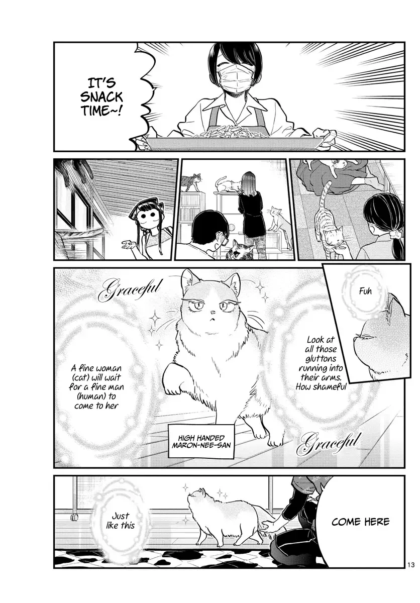 Komi-san wa Komyushou desu Chapter 214 page 14