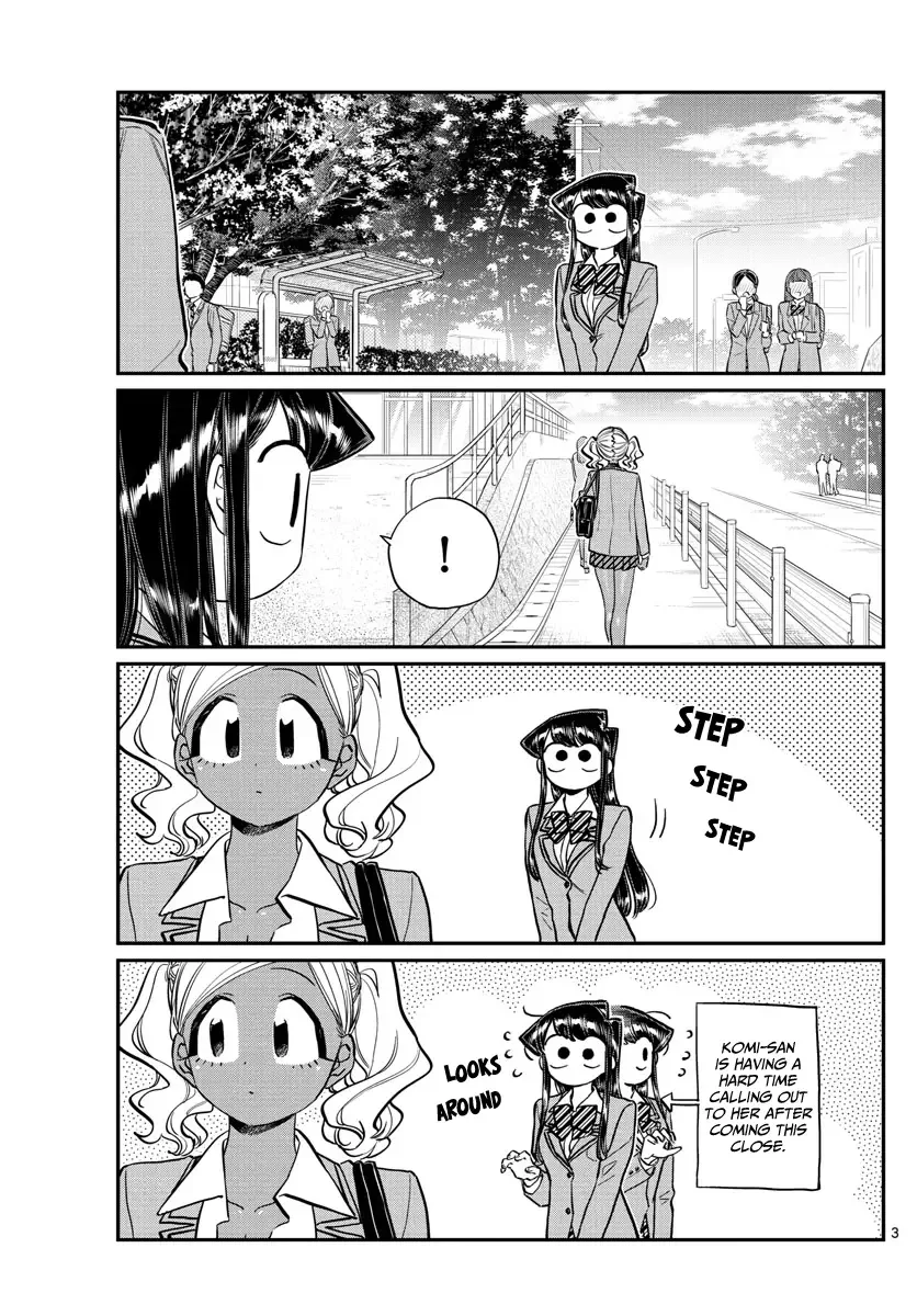 Komi-san wa Komyushou desu Chapter 219 page 3