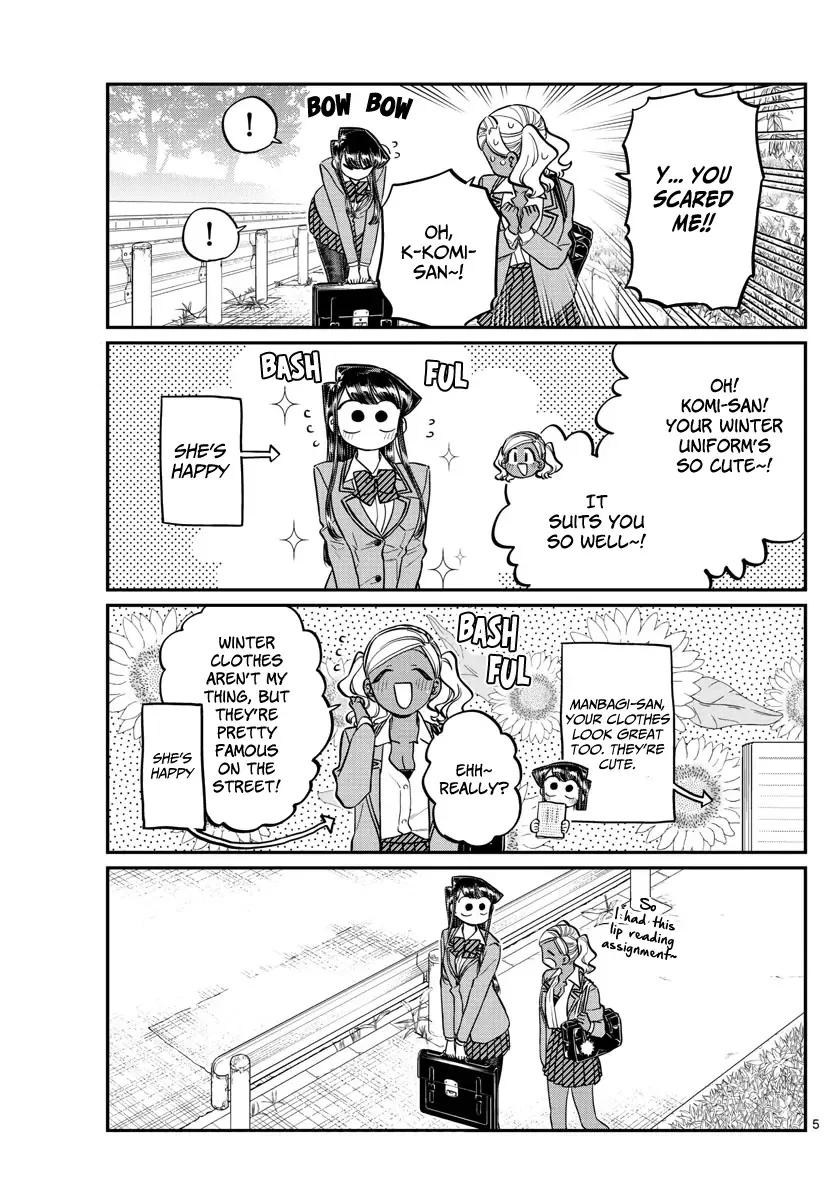 Komi-san wa Komyushou desu Chapter 219 page 5