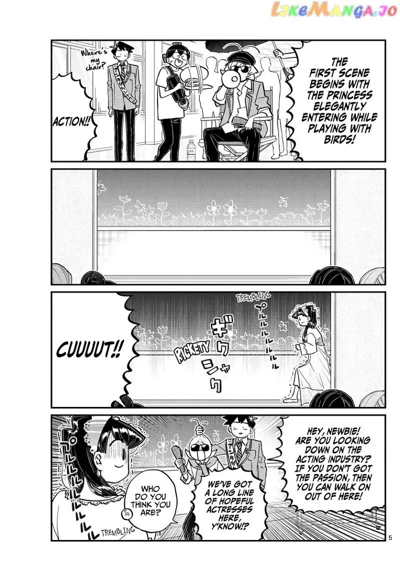Komi-san wa Komyushou desu Chapter 221 page 5