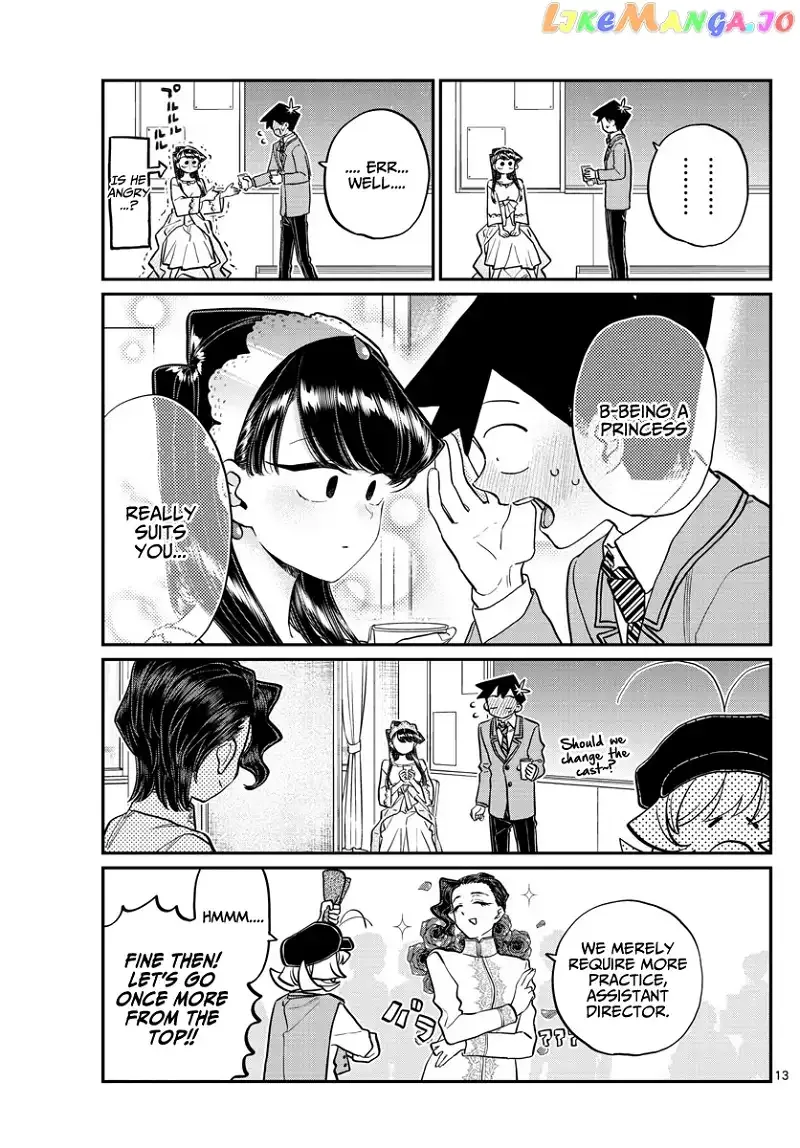 Komi-san wa Komyushou desu Chapter 221 page 13
