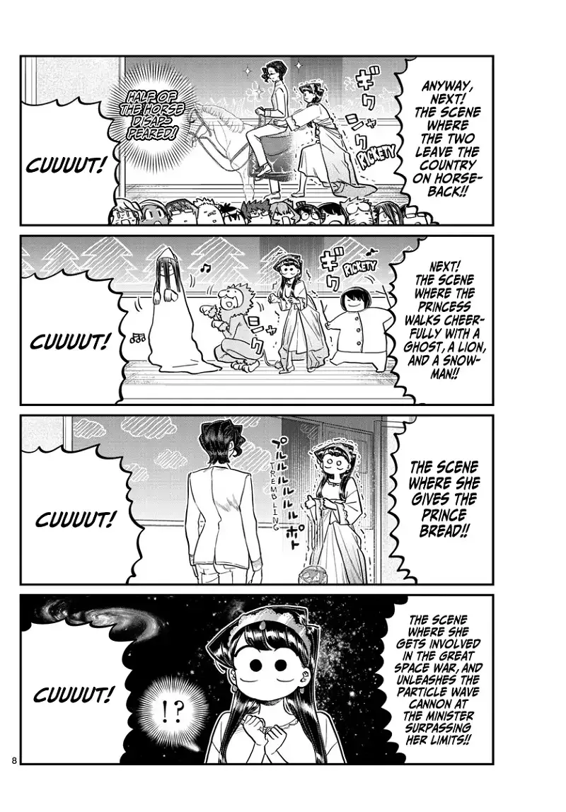 Komi-san wa Komyushou desu Chapter 221 page 8